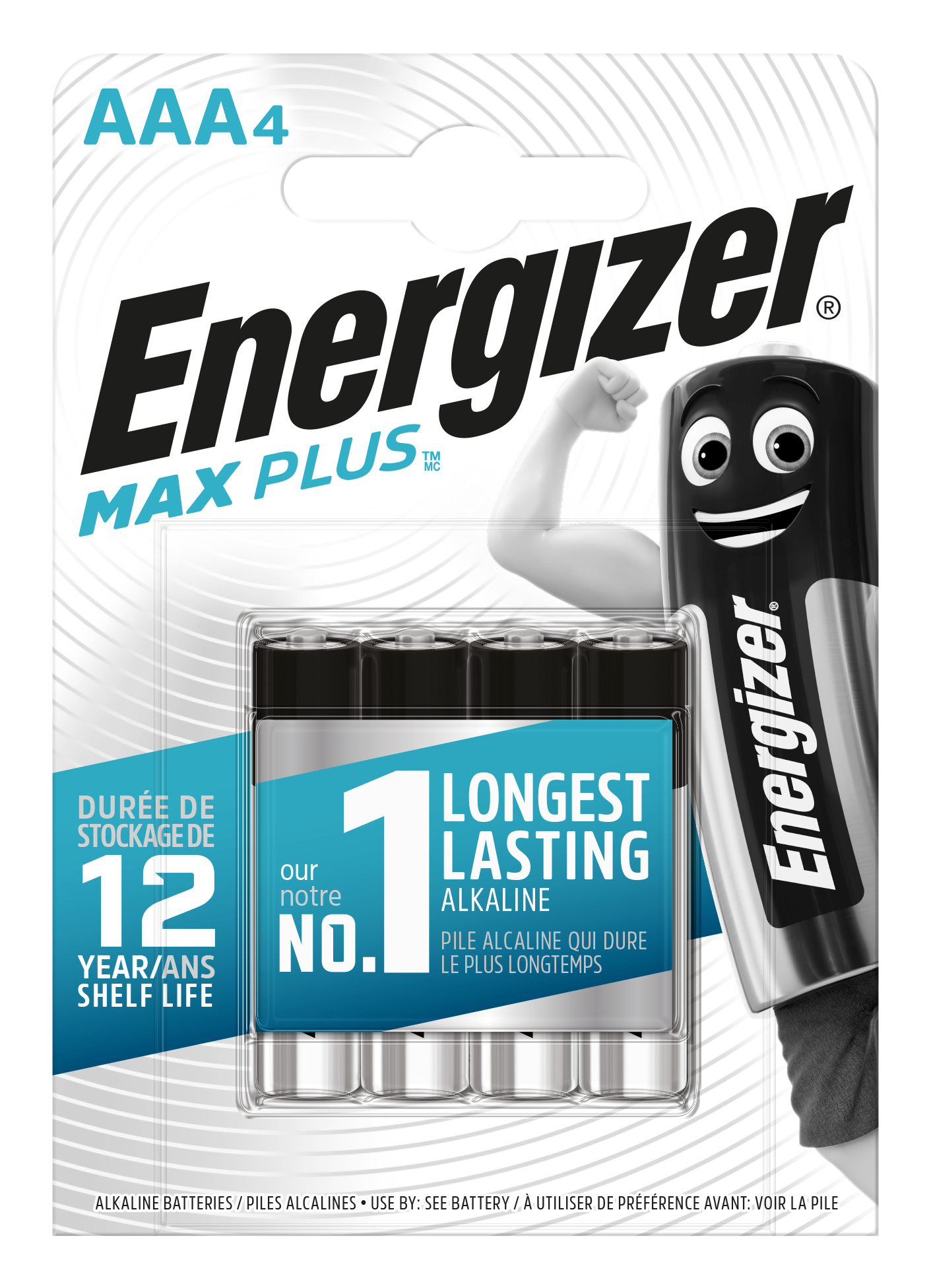 ENERGIZER Batterie Max Plus         1,5V