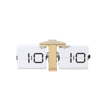 ESMEE     Wanduhr Flip Clock