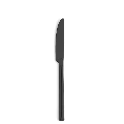 Metropole PVD 18/0 schwarz Menümesser VH, 22.5 cm