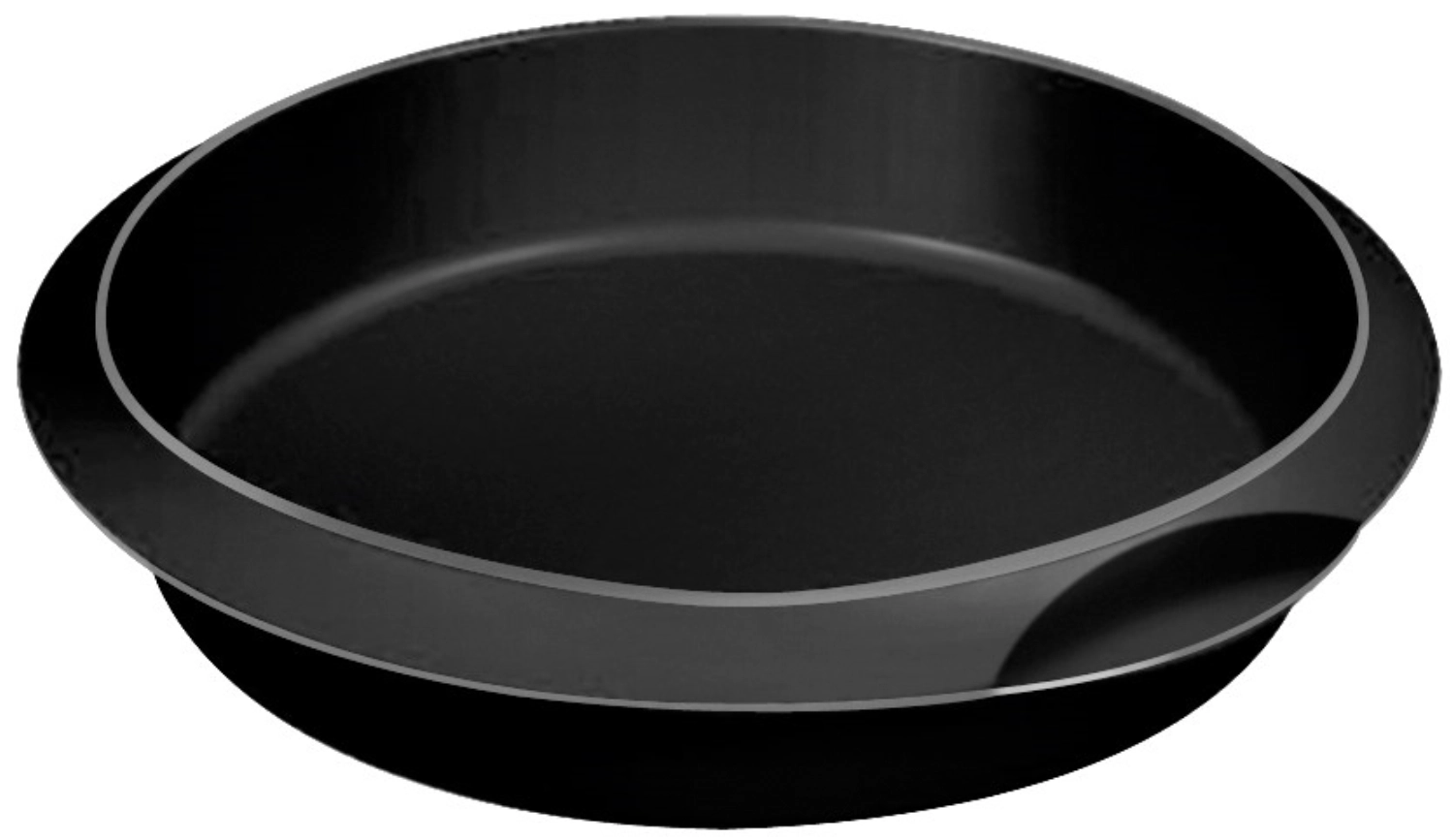 Backform Kuchen rund D26cm H5.7cm 2.75l Silikon schwarz