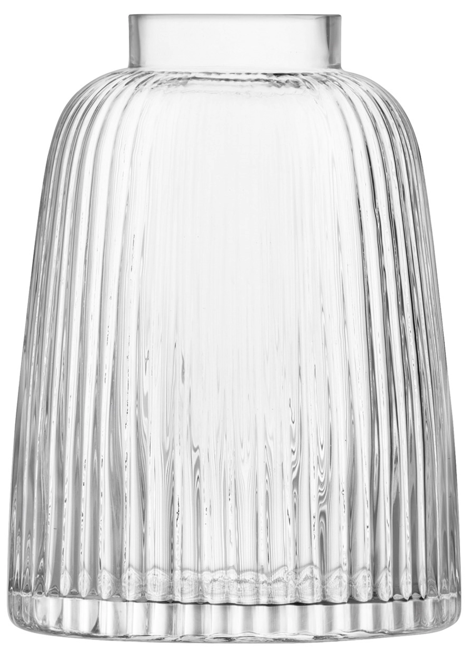 Pleat Vase H26cm - klar