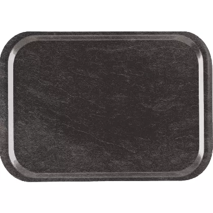 Tablett Fast Food Dark Marble 37.5x26.5cm