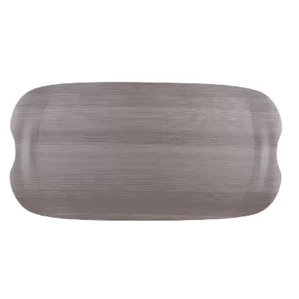 Tablett Earth Wave Grey Wood 42x22cm