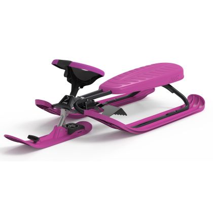 Snowracer Curve pink/grau