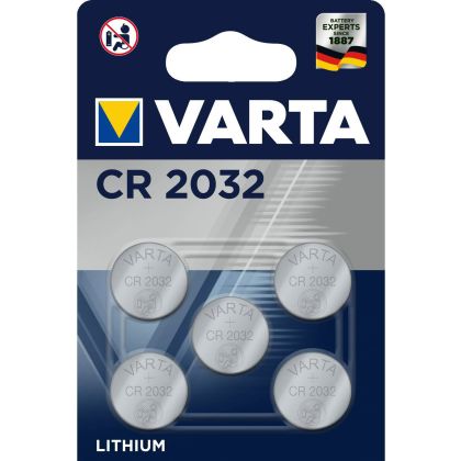 VARTA     Knopfzelle CR2032, 5 Stück