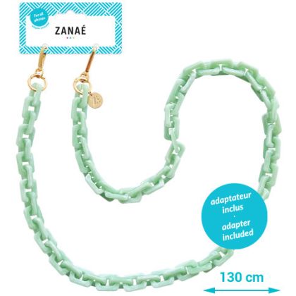 ZANAÉ     Phone Necklace Matcha