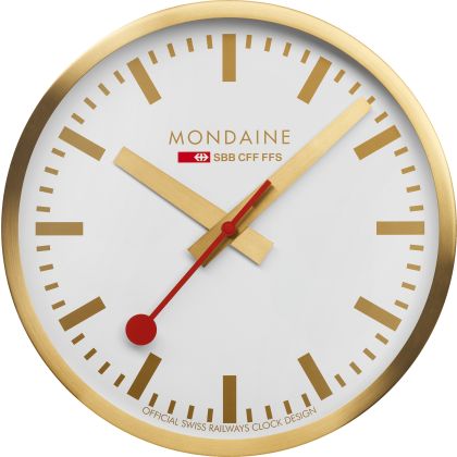 MONDAINE  Wanduhr                  400mm