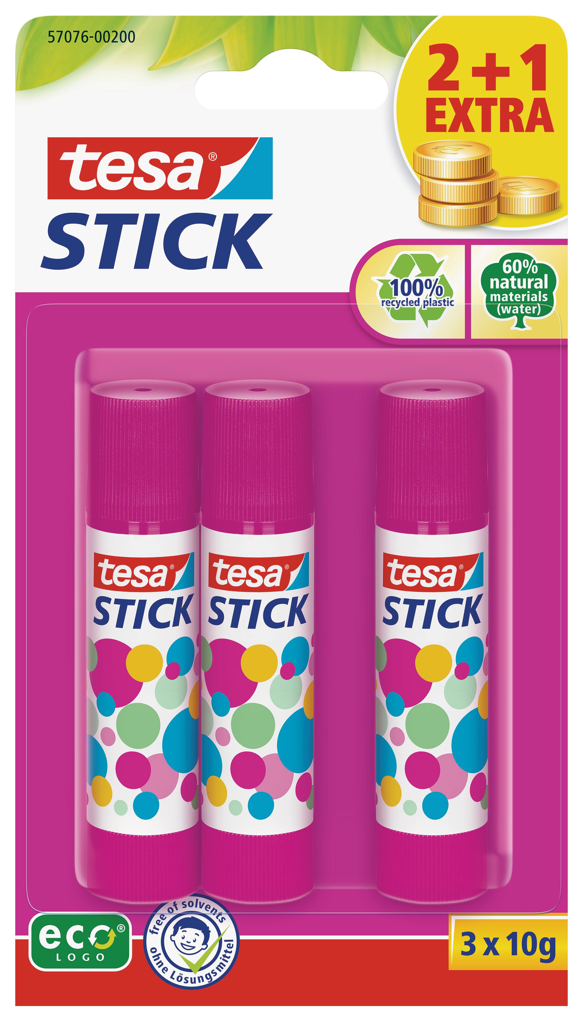 TESA      Stick ecoLogo            3x10g