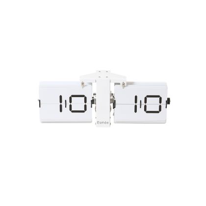 ESMEE     Wanduhr Flip Clock