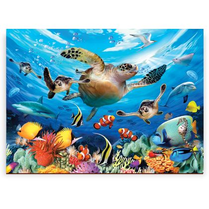 Puzzle Holz L Ocean life