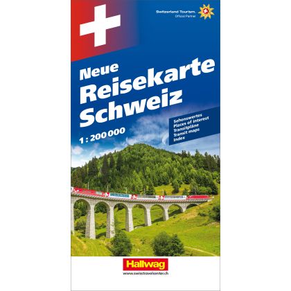 HALLWAG   Neue Reisekarte