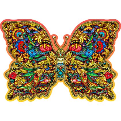 Puzzle Holz L Royal Wings