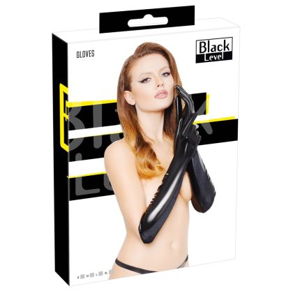 Lack Handschuhe XL