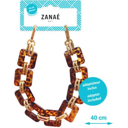 ZANAÉ     Phone Wristlace Golden Fire