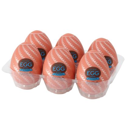 Tenga Egg Spiral Hard B. 6er