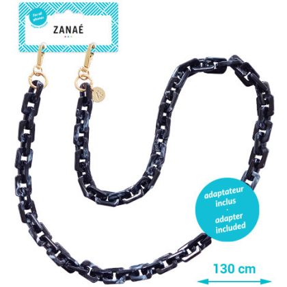 ZANAÉ     Phone Necklace Espresso