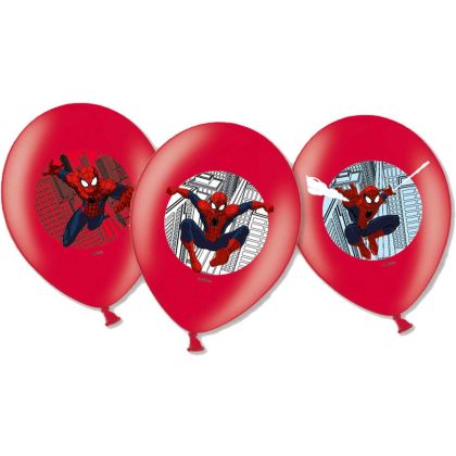 NEUTRAL   Ballons Spiderman       6 Stk.