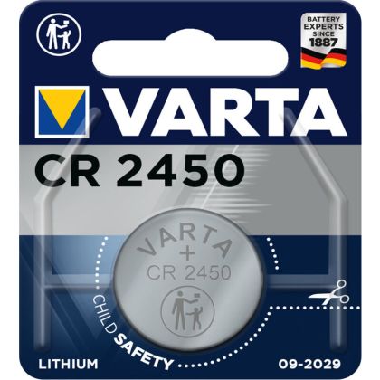 VARTA     Knopfzelle Lithium   CR2450,3V