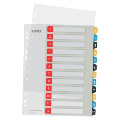 LEITZ     Register Cosy PP multicolor A4