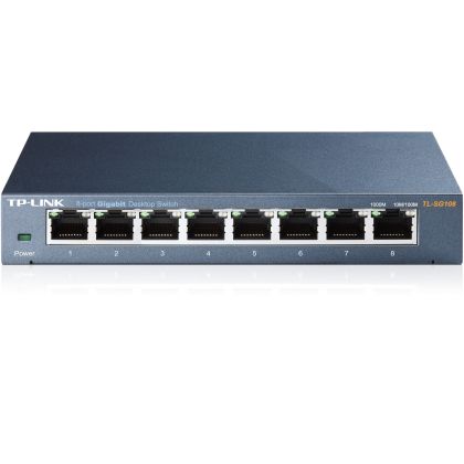 TP-LINK   8-port Metal Gigabit Switch