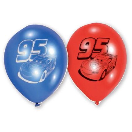 NEUTRAL   Latexballons Cars       6 Stk.