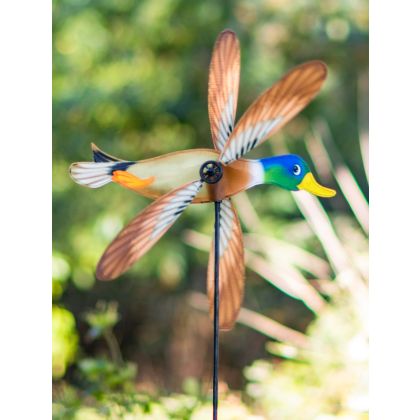 Windspiel Paddle Spinner Duck