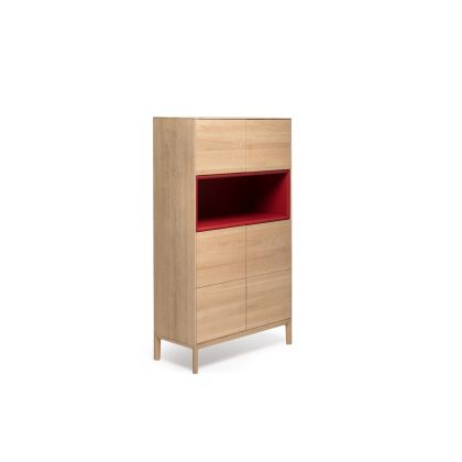 Raba Massivholz-Highboard